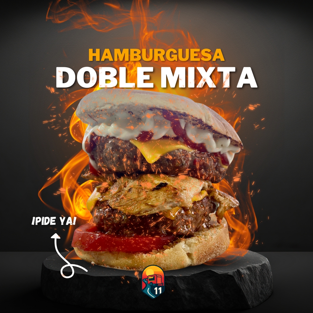Hamburguesa premium La Ruta 11